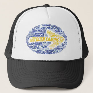 Casquette Buen Camino Word Art