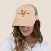Casquette Buff Orpington Poulet Hen (En situation)
