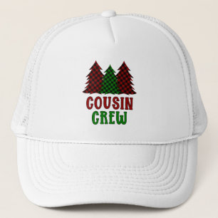 Casquette Buffalo de l'équipage Cousin Plaid Christmas Tree