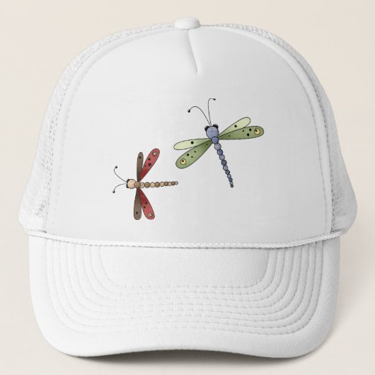 Casquette Buggin vous aussi · Libellules (Devant)