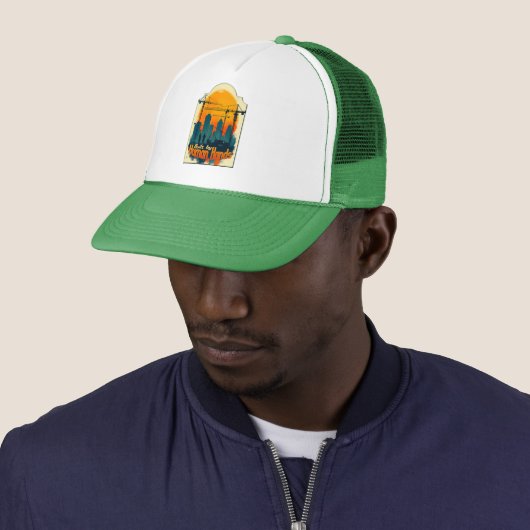 Casquette Built by Working Hands Labor Day Construction Desi (En situation)
