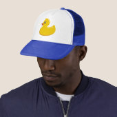 Casquette Bulles mignonnes/bleues en caoutchouc mignonnes (En situation)