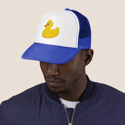 Casquette Bulles mignonnes/bleues en caoutchouc mignonnes (En situation)