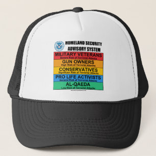 Casquette Bulletin de renseignements de sécurité de patrie