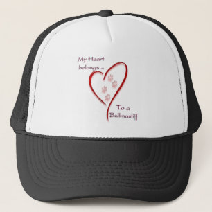 Casquette Bullmastiff Coeur Appartient