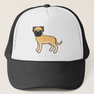 Casquette Bullmastiff Fauve Chien de Dessin Animé Mignon