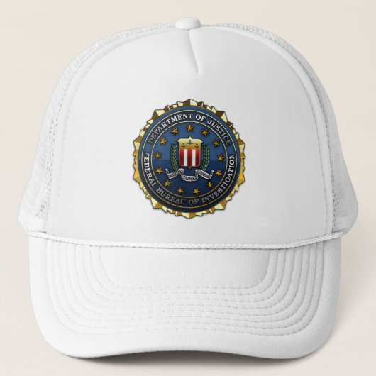 Casquette Bureau fédéral d'enquête (Devant)