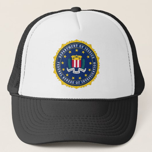 Casquette Bureau fédéral d'enquête - FBI (Devant)