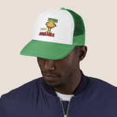 Casquette Burger frais amusant (En situation)