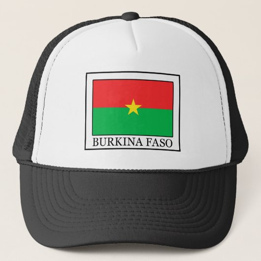 Casquette Burkina Faso (Devant)