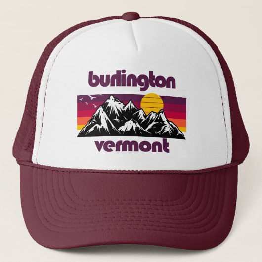 Casquette Burlington, Vermont (Devant)