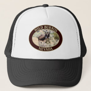 Casquette Burros sauvages / ânes du Nevada