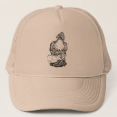 Casquette Buse à queue rouge sur Glove (Devant)