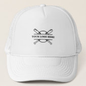 Casquette business logo baseball hats (Devant)