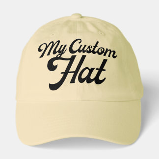 Casquette BUTTER Custom Baseball Cap Blank (Dad Cap)