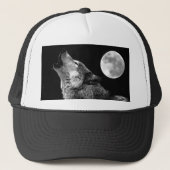 Casquette BW Wolf Howling at Moon (Devant)