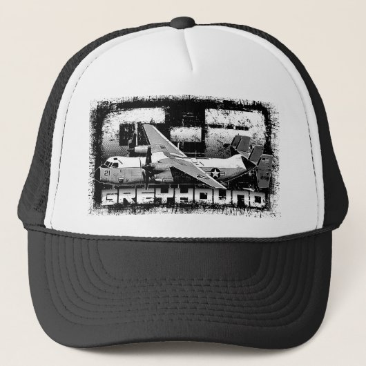 Casquette C-2 Chapeau de camion Greyhound (Devant)