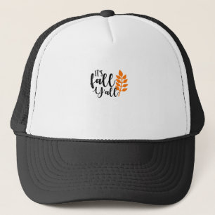 Casquette C’est automne Y’all, épices Citrouilles, feuilles