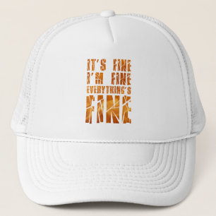 Casquette Ça va, ça va, tout va bien.