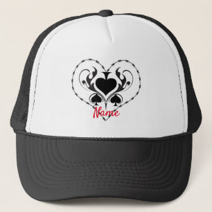 Casquette Câble Barbelé Coeur Black Spades Thunder_Cove