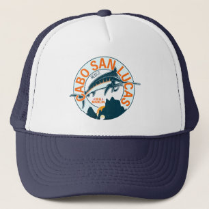 Casquette Cabo San Lucas Pêche nautique Sailfish Vintage