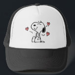 Casquette cacahuètes | Coeurs de snoopy<br><div class="desc">Découvrez ce design amusant de cacahuètes avec Snoopy.</div>