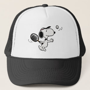 Casquette cacahuètes   Snoopy Joue Au Tennis