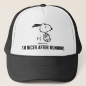 Casquette cacahuètes | Snoopy Running (Devant)