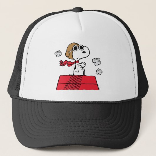 Casquette cacahuètes | Snoopy the Flying Ace (Devant)