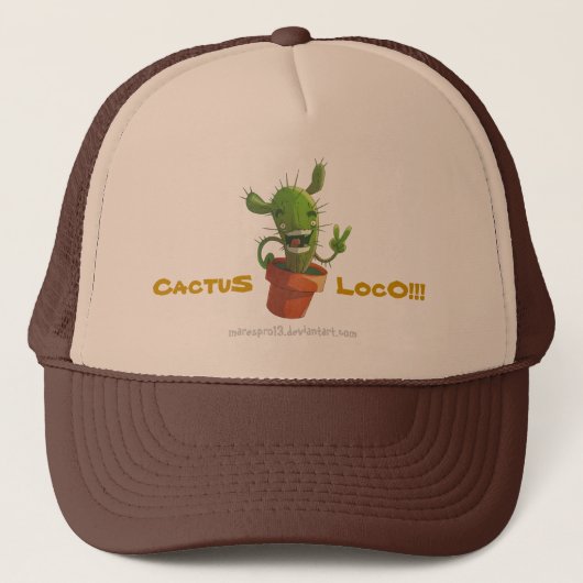 Casquette Cactus Loco ! ! ! (Devant)