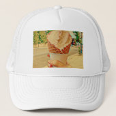 Casquette Cadeau amoureux de crème glacée (Devant)