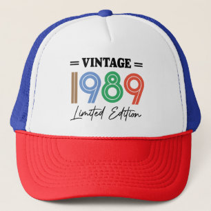 Casquette Cadeau d'anniversaire vintage   Personnalisé