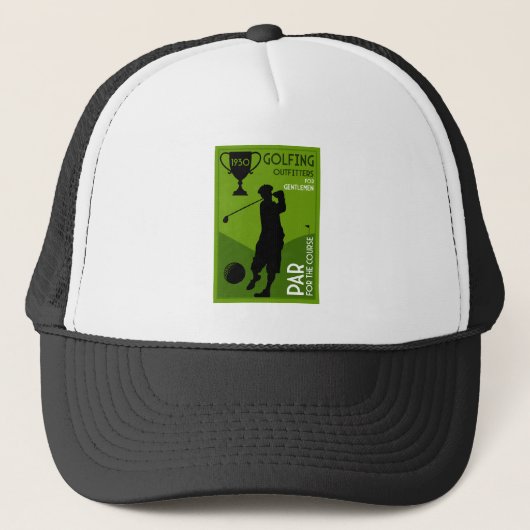 Casquette Cadeau de golf Vintage (Devant)