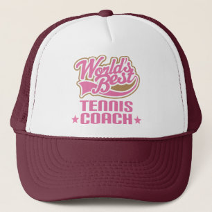 Casquette Cadeau d'entraîneur de tennis