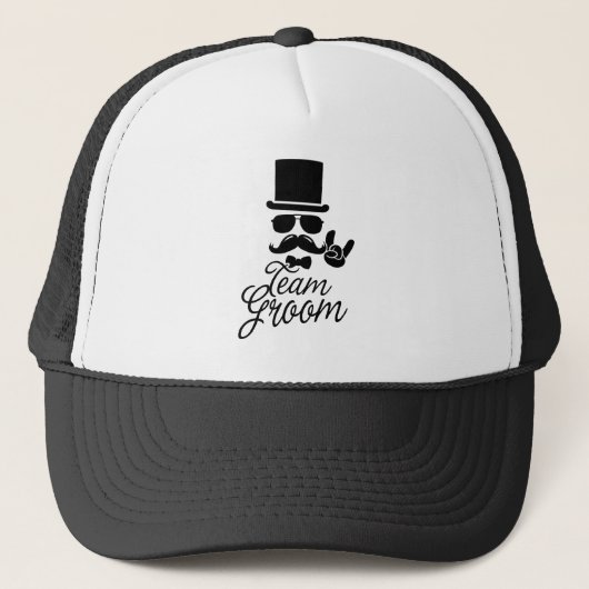 Casquette Cadeau drôle de marié d'équipe pour l'enterrement (Devant)