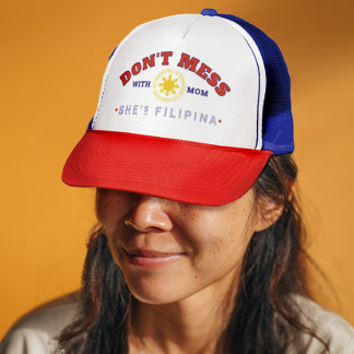 Casquette Cadeau drôle pour maman philippine - Ne vous en pr