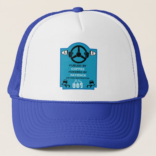 Casquette Cadeau drôle pour moniteur d'auto-école (Devant)