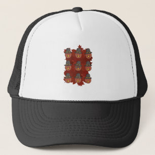 Casquette Cadeau Emoji Face À La Turquie De Thanksgiving