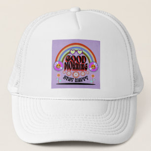 CASQUETTE CADEAU FLEUR MODERNE COLORÉ POUR FILLE SOEUR MAMAN