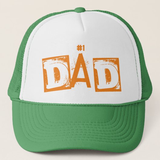 Casquette Cadeau Pour Meilleur Père Jamais | Cool 1 papa (Devant)