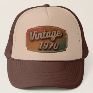 CASQUETTE CADEAU RÉTRO CLASSIQUE VINTAGE 1970