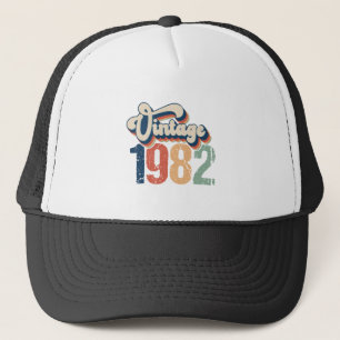 Casquette Cadeaux de 40 ans Vintage 1982 40e anniversaire