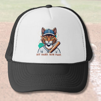 Casquette Cadeaux de chats cool pour les joueurs de baseball