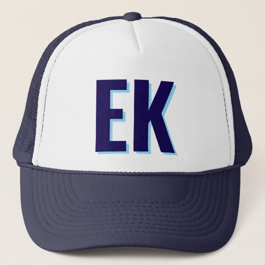 Casquette Cadeaux de fête de Bachelorette de plage de monogr (Devant)