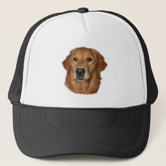 Casquette Cadeaux de golden retriever (Devant)