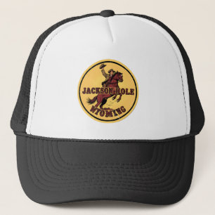 Casquette Cadeaux de Jackson Hole Bucking Bronco vintage Wyo