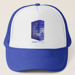 Casquette Cadeaux de réflexion de carreaux bleus de Hot Spri
