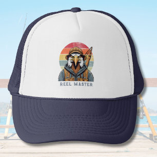 Casquette Cadeaux de retraite d'aigle vintage pour le pêcheu