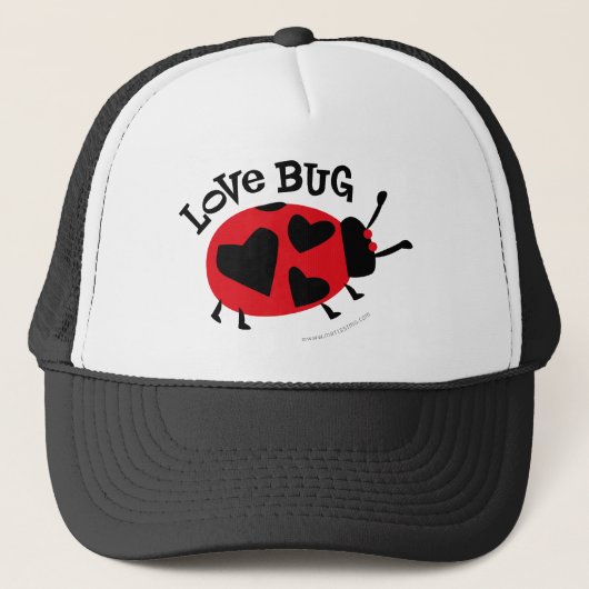 Casquette Cadeaux d'insecte d'amour (Devant)