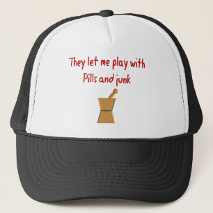 Casquette Cadeaux Étudiants PharmD —Hilariose "Jouer avec de